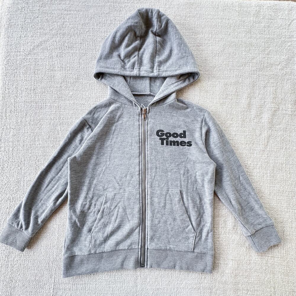 NWOT Chaser "Good Times" Zip-up Hoodie 6 - Picture 1 of 3